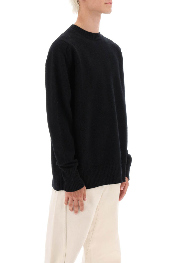 Oamc wool sweater with jacquard logo – Italy Station