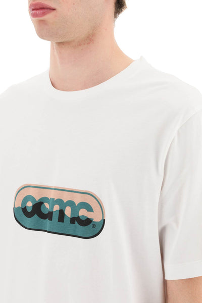 Oamc logo print t-shirt 23E28OAJ08 COT00744 WHITE