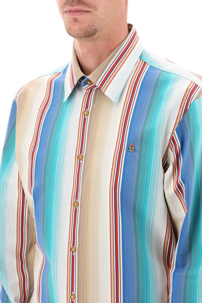 Vivienne westwood striped ghost shirt 2401000JW00L9BS MULTI