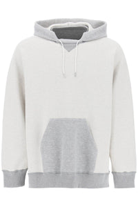 Sacai hooded sweatshirt with reverse 24 03367M WHITE