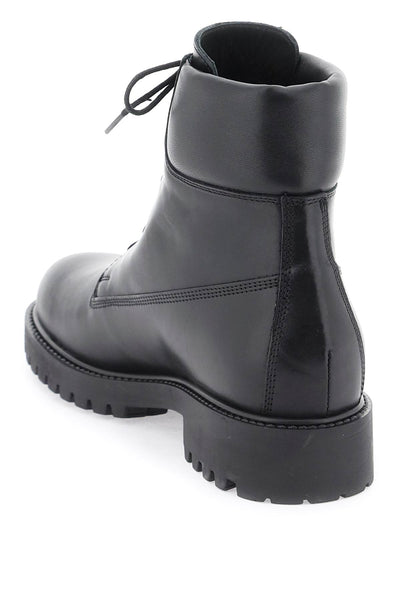 Toteme husky ankle boots 241 WAS942 LE0032 BLACK