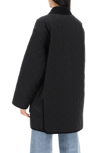 Toteme 絎縫穀倉夾克 241 WRO1022 FB0169 黑色