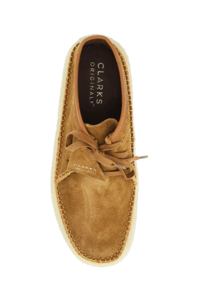 Clarks originals suede leather caravan lace-up shoes 26163854 COLA