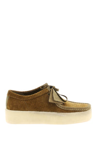 Clarks originals wallabee cup lace-up shoes 26174040 TAN CORD