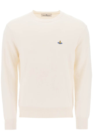 Vivienne westwood organic cotton and cashmere sweater 2701000OY0010 CREAM