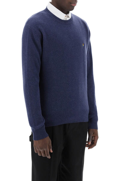 Vivienne westwood alex merino wool sweater 27010012Y0018 DENIM