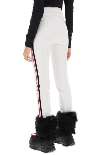 Moncler grenoble sporty pants with tricolor bands 2A000 07 53064 WHITE