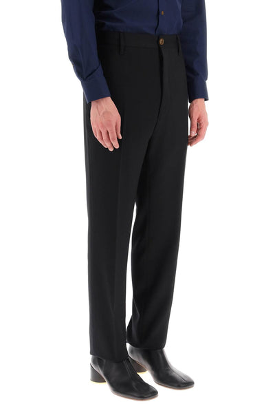 Vivienne westwood 'cruise' pants in lightweight wool 2F01000IW00FJLR BLACK