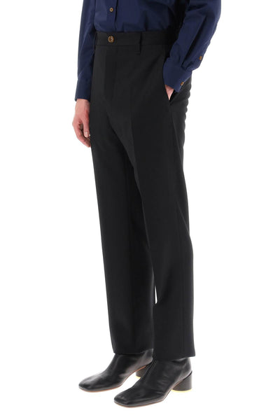 Vivienne westwood 'cruise' pants in lightweight wool 2F01000IW00FJLR BLACK