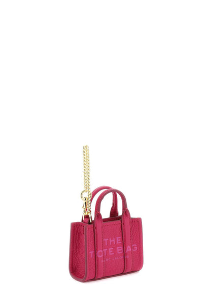 Marc jacobs the nano tote bag charm 2F3SCP005S07 LIPSTICK PINK