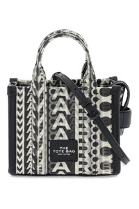 Marc jacobs the mini tote bag with lenticular effect 2R3HCR012H01 BLACK WHITE