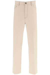 Valentino cotton gabardine pants 2V3RBJ608YE SABBIA