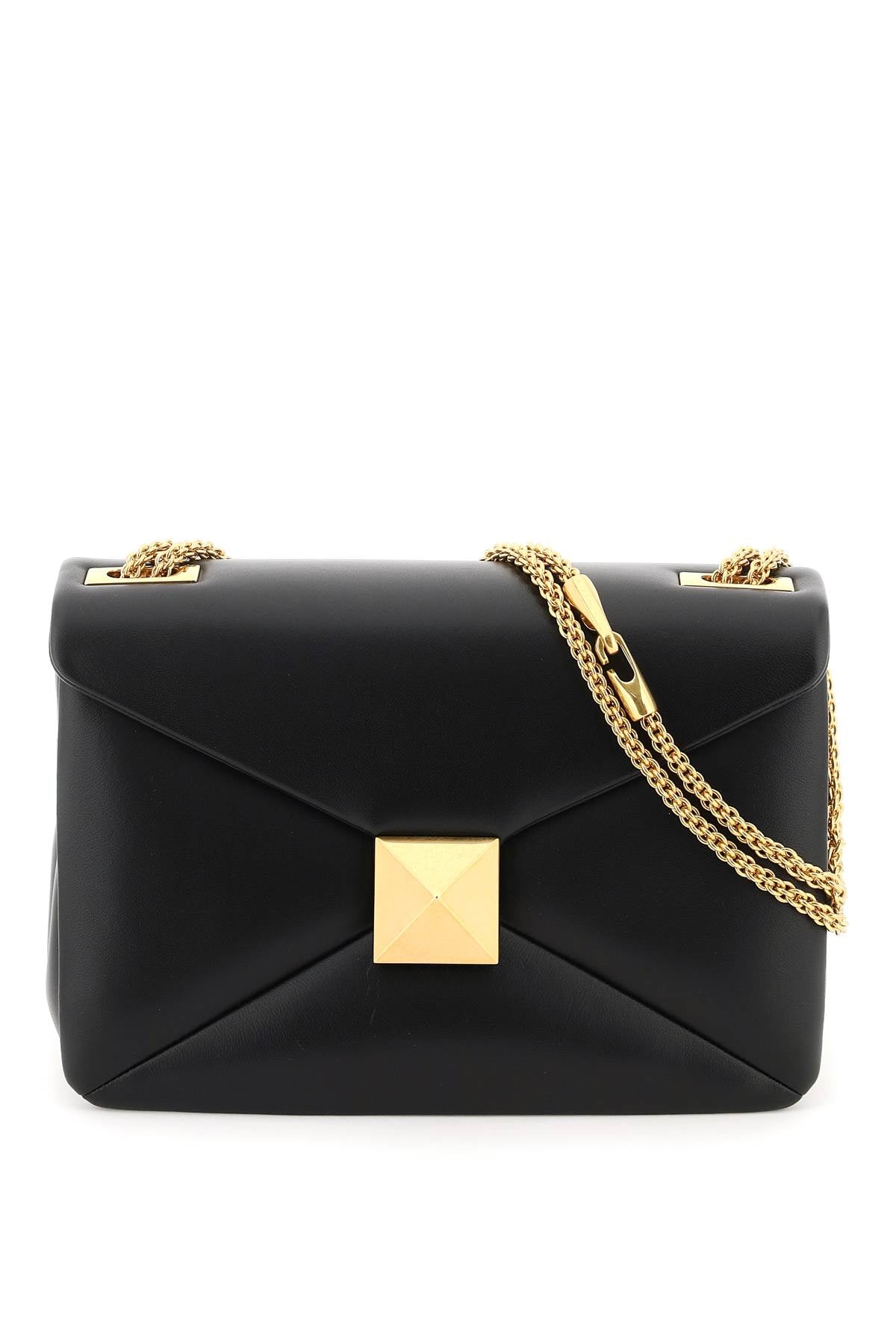 Valentino garavani medium one stud bag with chain 2W2B0K82HHX NERO