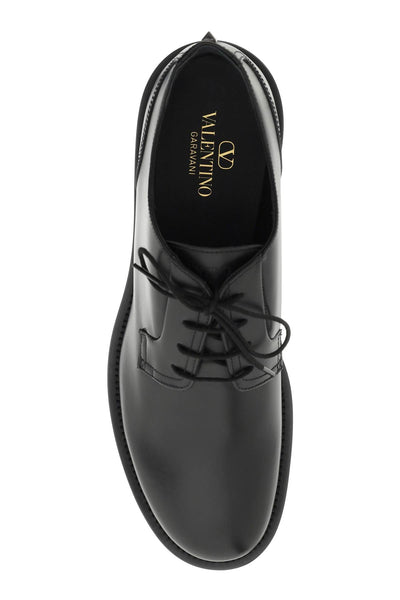 Valentino garavani rockstud essential derby shoes 2Y0S0H04PGB NERO