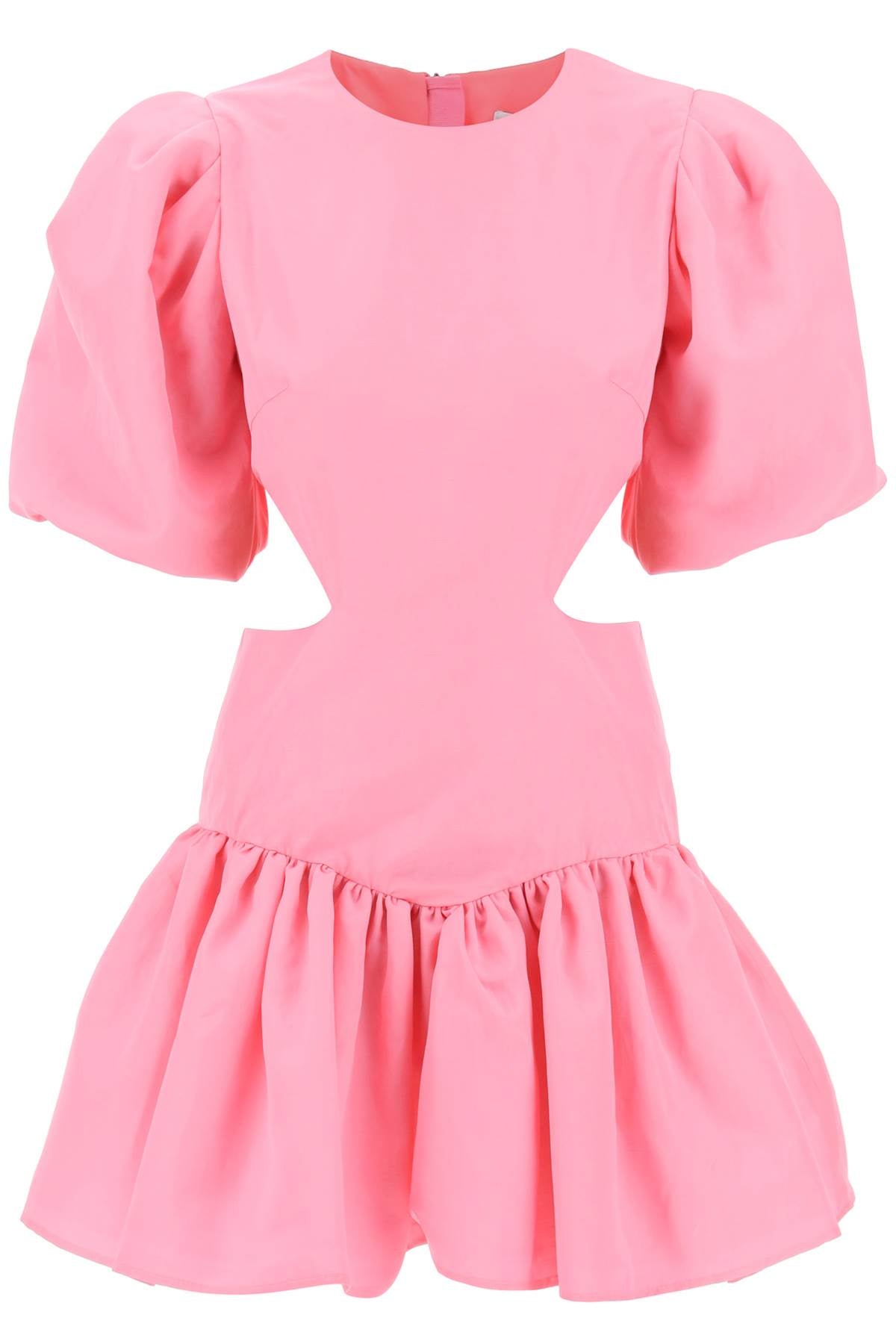Msgm mini dress with balloon sleeves and cut-outs 3442MDA44 237309 ROSA