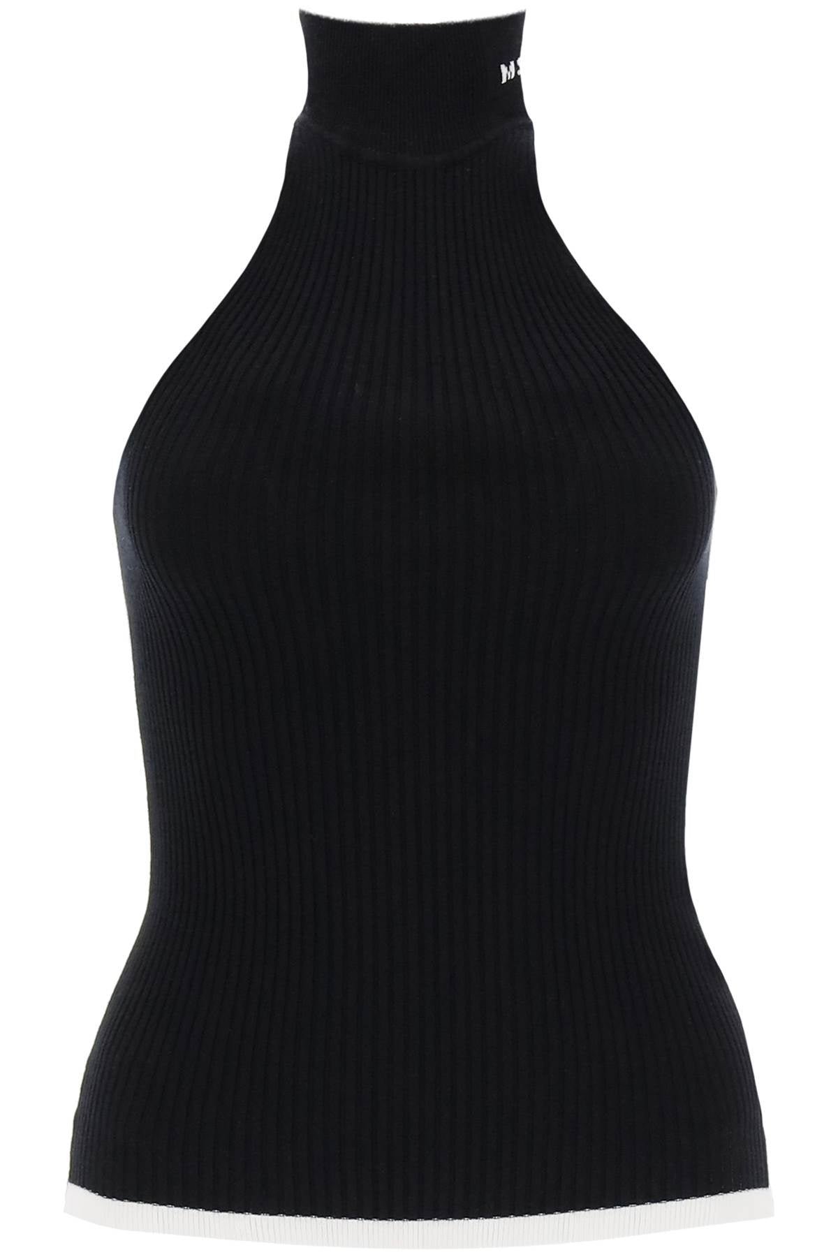Verdusa Women's Sleeveless High Turtleneck Tank Top Black XS at   Women's Clothing store