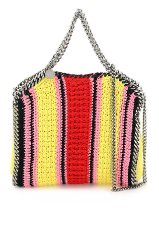 Stella mccartney 'falabella' crochet tote bag 371223 WP0131 PINK
