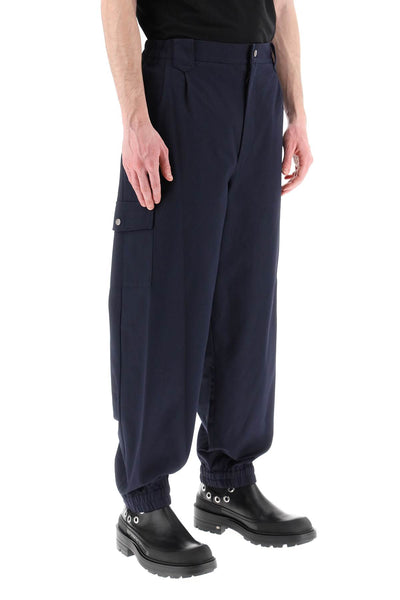 Vivienne Westwood棉花戰鬥褲3F010005W006QSI海軍