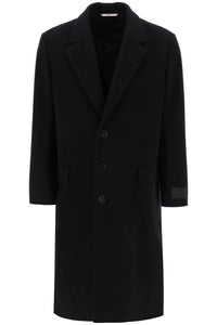 Valentino garavani single-breasted wool coat 3V3CA4347TU NERO