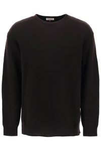 Valentino garavani cashmere sweater with stud 3V3KC26X9JP EBANO