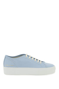 Common projects leather tournament low super sneakers 4156 BABY BLUE