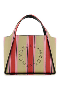 Stella mccartney 'stella logo' 拉菲草手提包 502793 WP0141 紅色