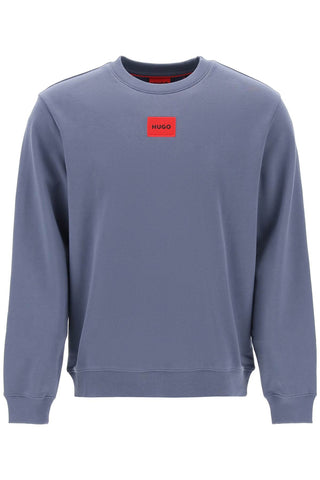 Hugo regular fit light sweatshirt 50447964 OPEN BLUE