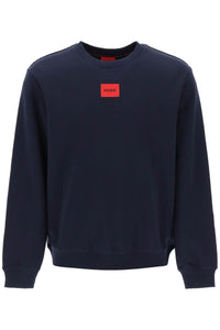 Hugo regular fit light sweatshirt 50447964 DARK BLUE