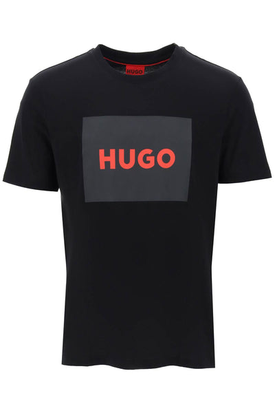 Hugo dulive 附標誌框 T 卹 50467952 黑色 007