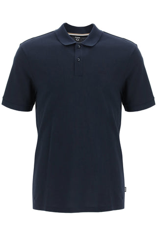 Boss organic cotton polo shirt 50468362 DARK BLUE