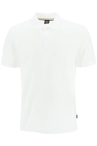 Boss organic cotton pallas polo shirt 50468362 WHITE