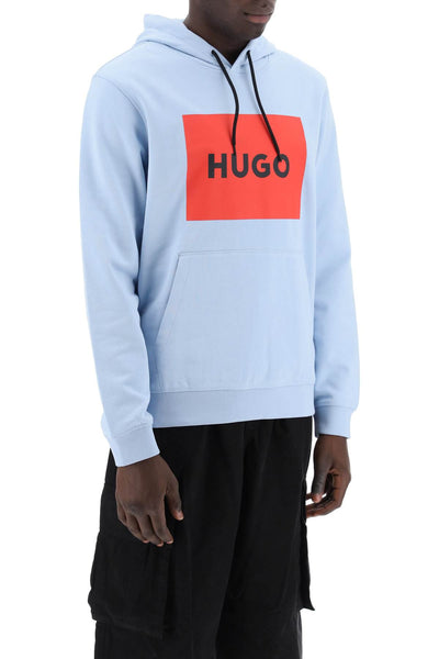 Hugo duratschi sweatshirt with box 50473168 LIGHT PASTEL BLUE