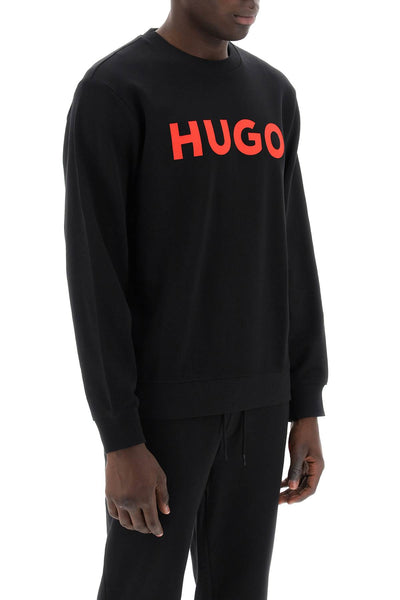 Hugo dem logo sweatshirt 50477328 BLACK 001