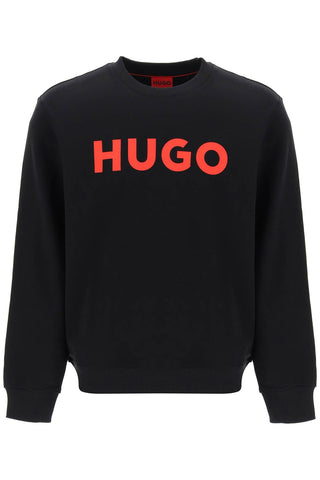 Hugo dem logo sweatshirt 50477328 BLACK 001