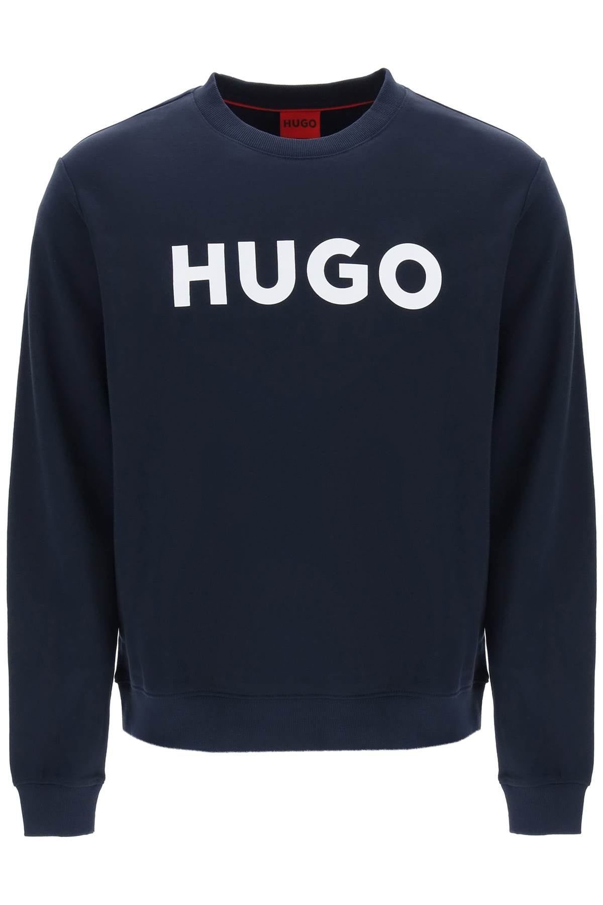 Hugo dem logo sweatshirt 50477328 DARK BLUE