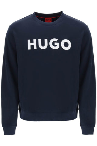 Hugo dem logo sweatshirt 50477328 DARK BLUE