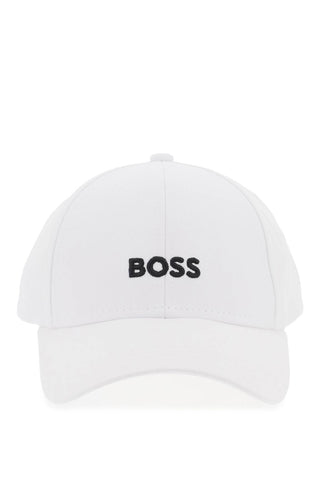 Boss baseball cap with embroidered logo 50495121 NATURAL