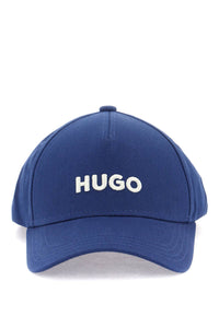 Hugo baseball cap with embroidered logo 50496033 NAVY