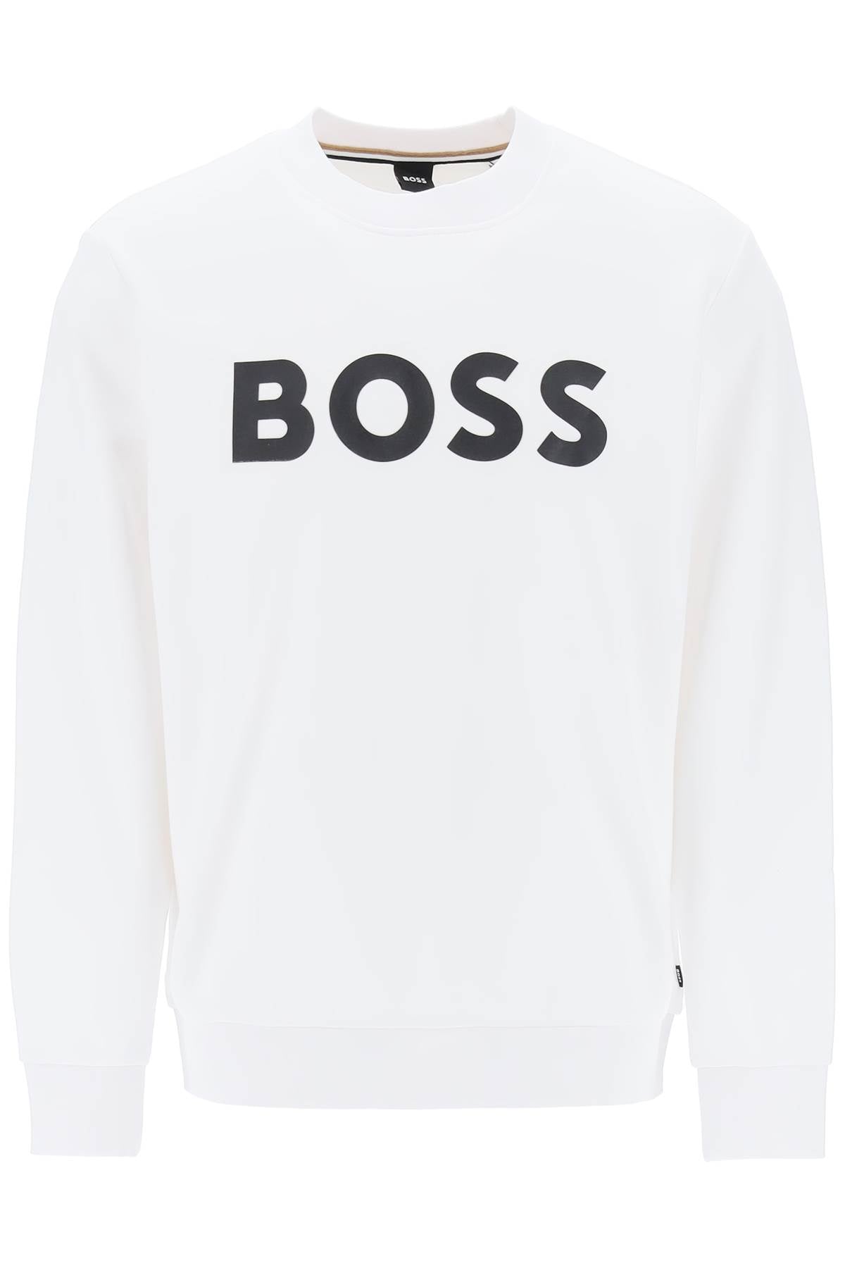 Boss logo print sweatshirt 50496642 WHITE