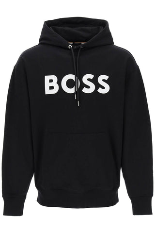 Boss sullivan logo hoodie 50496661 BLACK