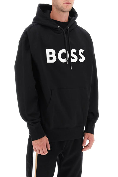 Boss sullivan logo hoodie 50496661 BLACK