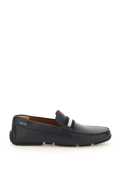 Bally 'pearce' loafers 585330 BLUE NAVY