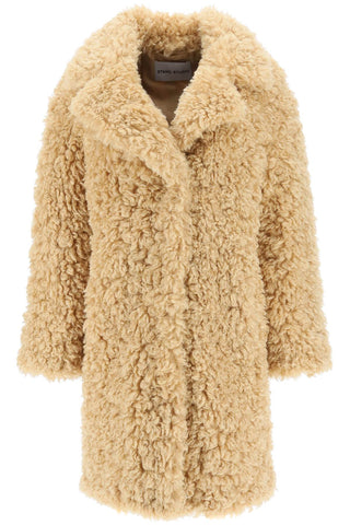 Stand studio 'camille' faux fur cocoon coat 61137 9061 LIGHT CARAMEL