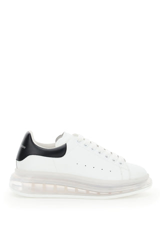 Alexander mcqueen oversize sole air sneakers 611698 WHX98 WHITE BLACK