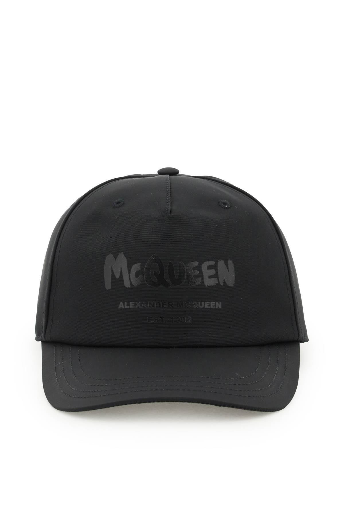 Alexander McQueen Graffiti hat in nylon
