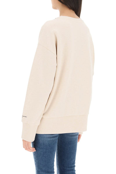 Stella mccartney 'falabella' sweater 6J0109 3SPX14 NATURAL MELANGE