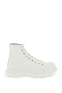 Alexander mcqueen 'tread slick' boots 705659 W4MV2 WHITE WHITE