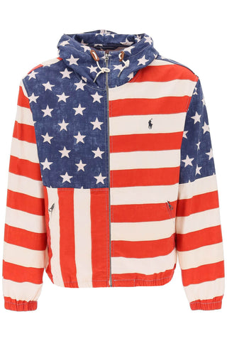 Polo ralph lauren flag print cotton jacket 710908288 STAR SPANGLED