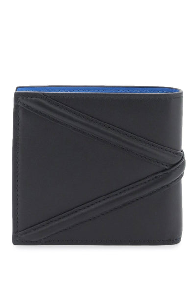 Alexander mcqueen harness bifold wallet 726320 1AAD0 BLACK