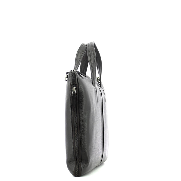 Piquadro - Expandable slim briefcase - CA4021X1 - MARRONE